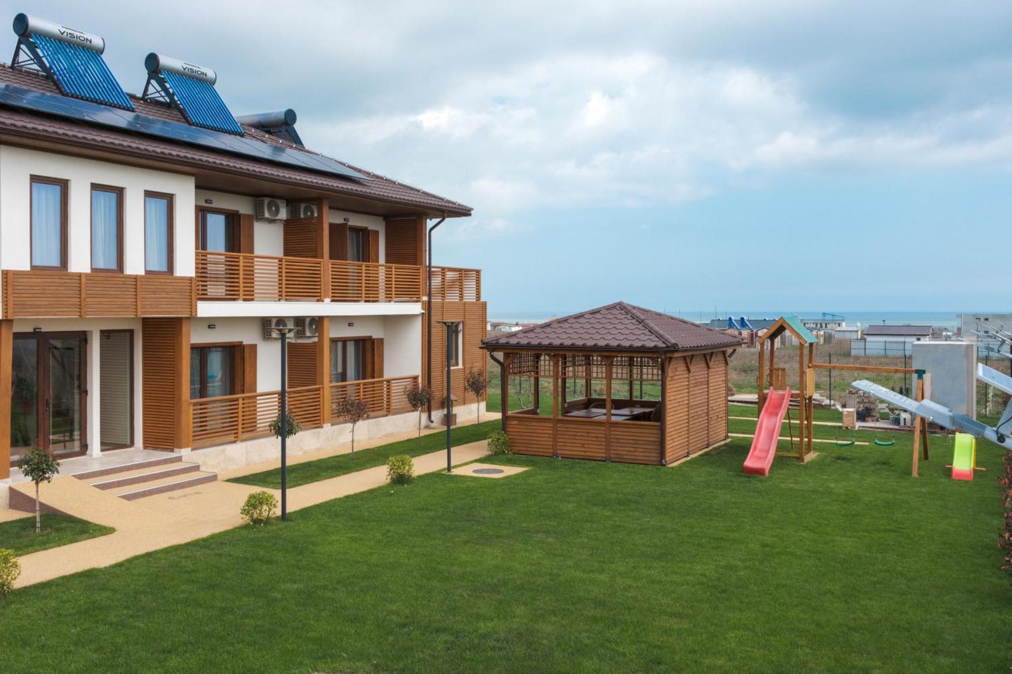 Pensiunea Evia Corbu คอร์บู ภายนอก รูปภาพ